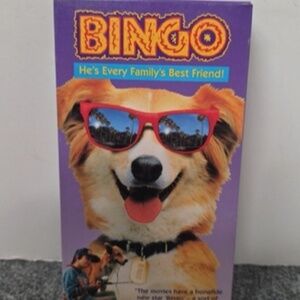 Bingo VHS 1991 Cindy Williams, David Rasche, Like New!